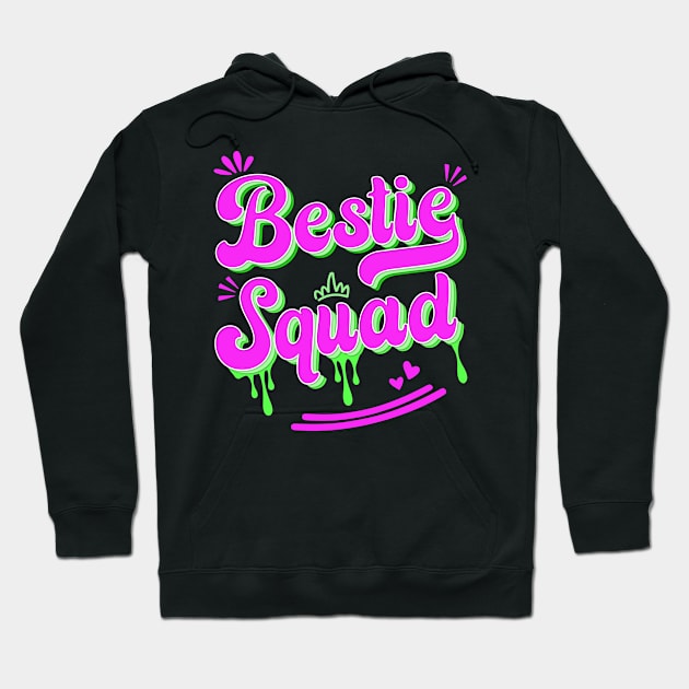 Cute Bestie Squad Engagement Party Bride Friend Hoodie by GIFTAWINE